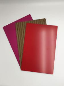 Buy cheap Interior PVDF ACP Sheet Panel 3mm Partition Use Wood Grain Surface product