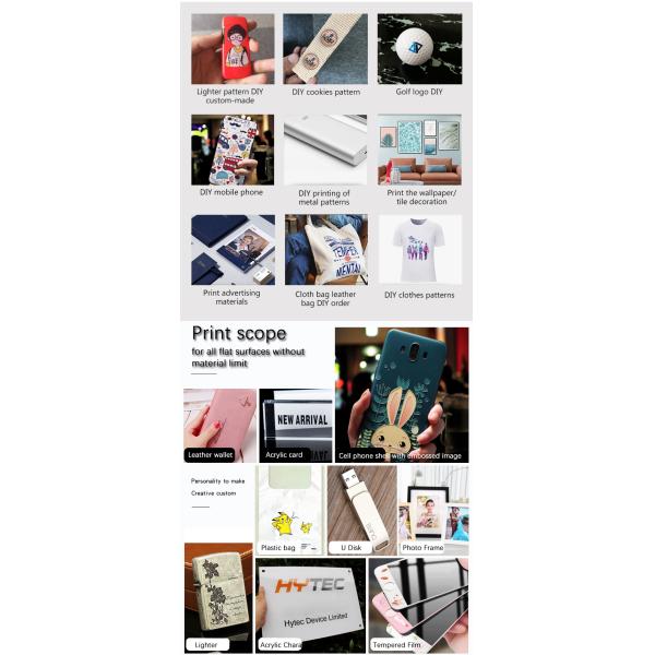 Automatic Small Flatbed Digital Uv Inkjet Printer Flatbed Printer For Wood