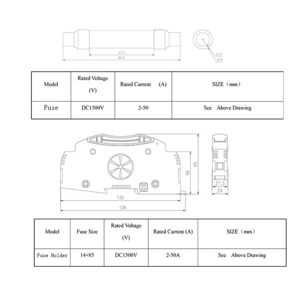 10a Mini DC Fuse Holder