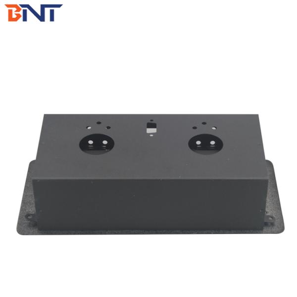 recessed socket type pop up socket desktop outlet box with charger power socket