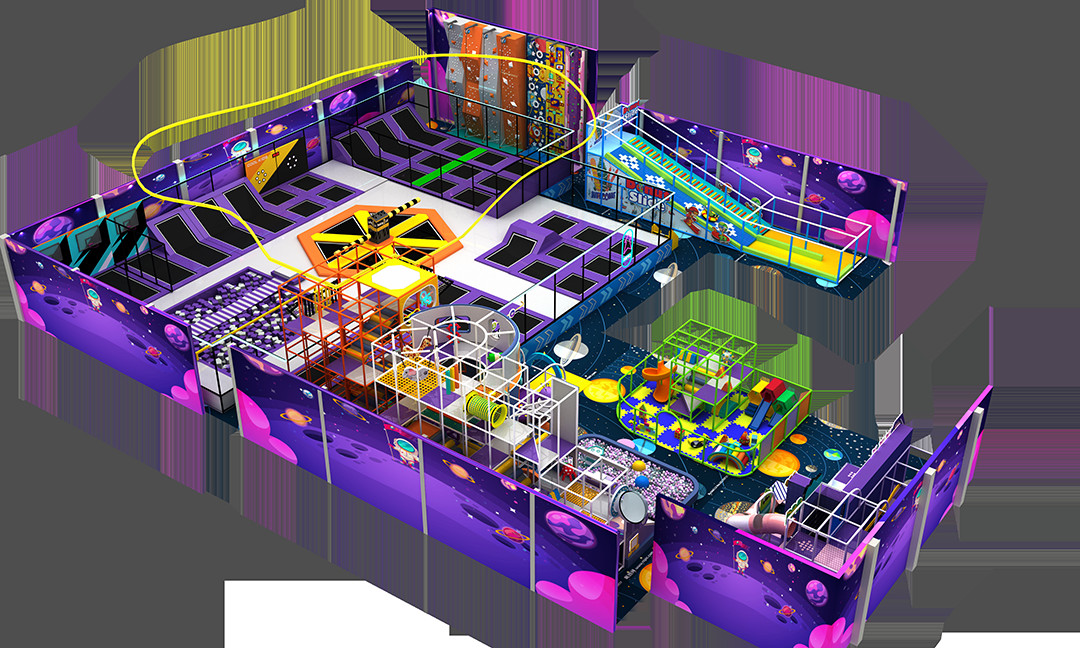 Commercial Indoor Playground Equipment for Kids 2-12 Years Old