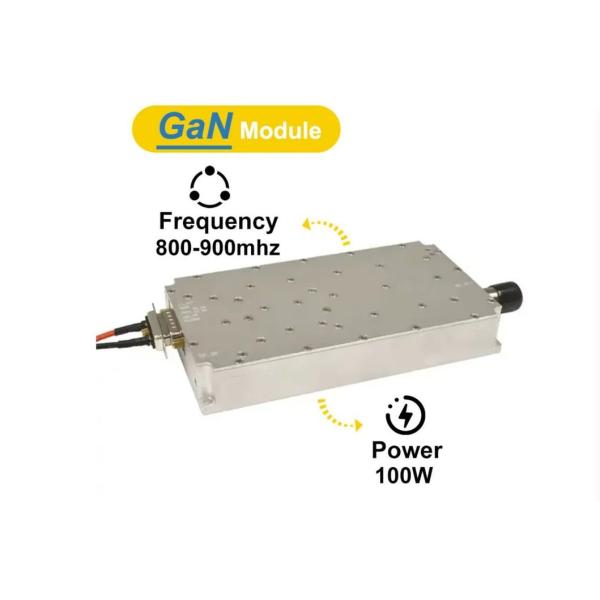 800-900MHz 100W GaN Amplifier Anti Drone Suppression 700-1100MHz Module for Anti Drone System Anti Fpv RF Power Amplifier