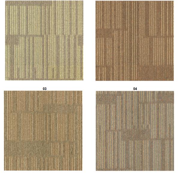 High quality textiles carpet tile with multi level loop pile
