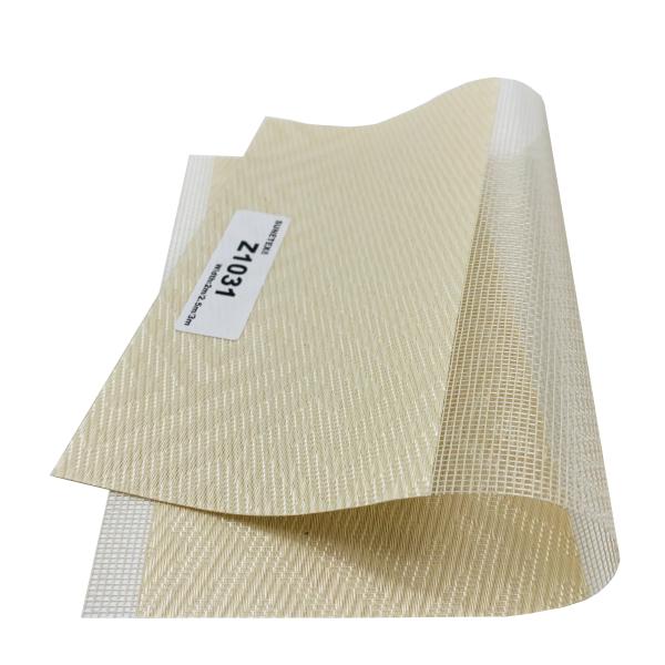 Groupeve Sunscreen Zebra Fabric 0.55mm Combi Blinds Material