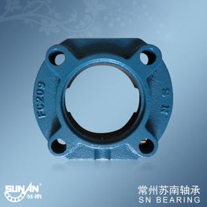 Buy cheap Heavy Loading 4 Bolt Flange Bearings , Agricultural Bearing FC209 product