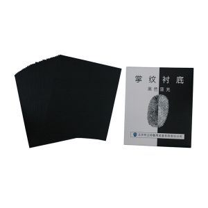 Buy cheap C157 Black low gloss palm print backing sheet product