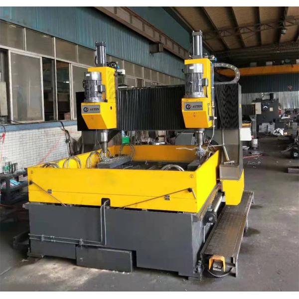 2000x2000mm CNC Steel Plate Drilling Machine Multi Spindle Drill Head