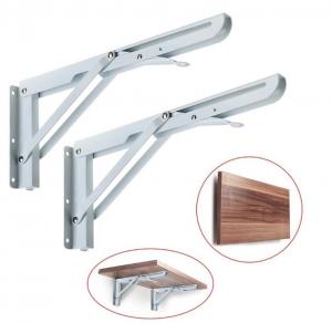 Buy cheap Wall Mounted Metal Shelf Brackets with Welding Process and Protective Coating product