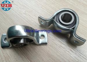 UCPP204 Spherical Ball Bearing With Zinc Plated Pressed Steel Housing For Textile Machine