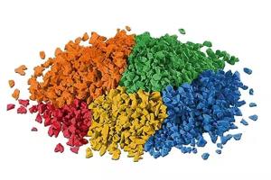 China EPDM Rubber Granules for Playgrounds and Sports Surfaces on sale