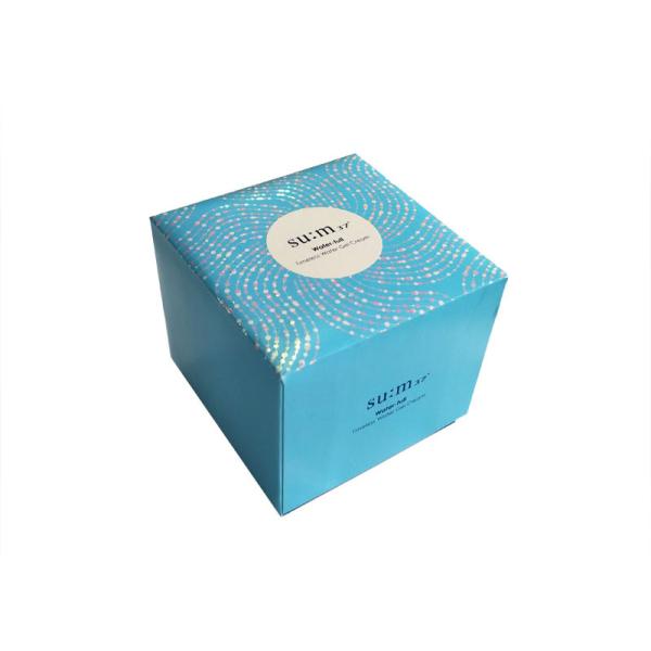 Full Printing Lid And Base Boxes Paper Cosmetic Packaging For Skin Care Cream