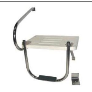 Buy cheap Swim Platform Ladder Stainless 2 Rails Telescoping Ladder product