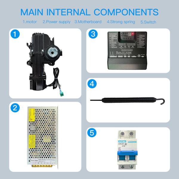 AC110-240V High Speed Boom Barrier Gate
