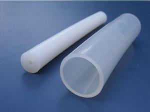 Buy cheap Water Purification Food Grade Silicone Tubing , 4mm High Temp Rubber Hose -40~230°C Temperature product