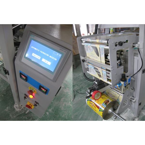 Automatic Roasted Salted Peanut Packing Machine With 4 Heands Weigher