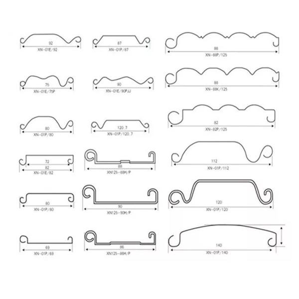 Metal Roller Up Door Making Machinery Roller Shutter Door Steel Slat Roller Roll Forming Machine