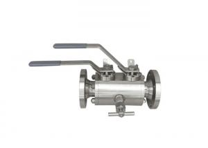 Buy cheap Double Bleed And Block Socket Weld ASME150 DBB Ball Valve product
