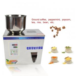 Buy cheap 200g Semi Automatic Powder Filler Machine For Tea Seeds Grains Bottle Bag Powder product