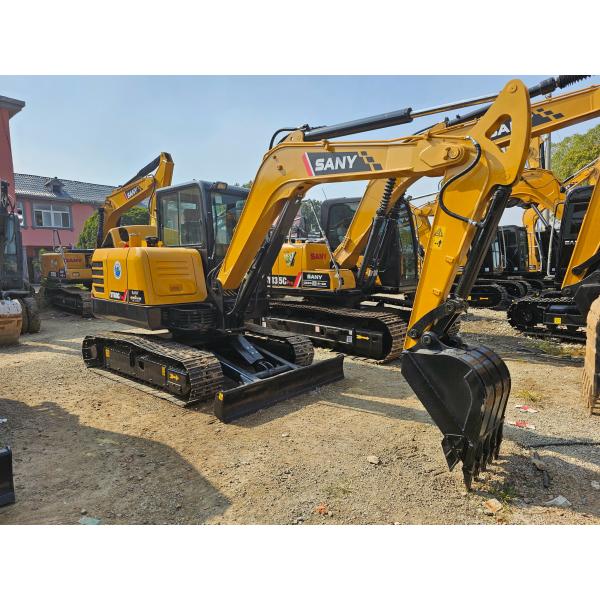 Used Backhoe Crawler Mini Excavator Sy60c 6 Tons Mini Digger