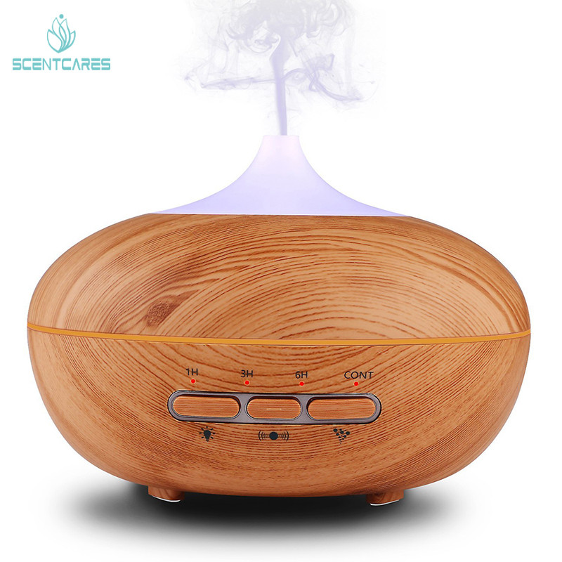 Buy cheap 300ML Essential Oil Diffuser cool mist humidifier wood grain product