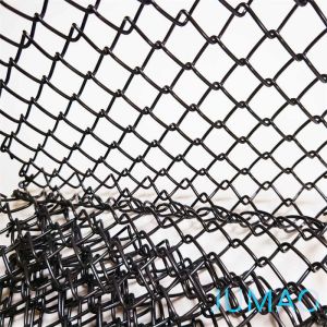 16mm Hole Coiled Flexible Fireplace Mesh Curtain Screen Screen