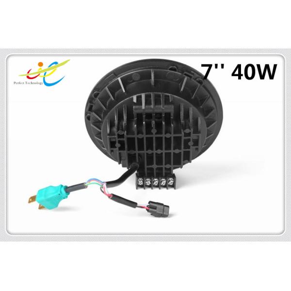 DOT approved 7'' 40W High low beam Jeep wrangler headlight with Daytime running light for Jeep 97-15 Wrangler JK LJ TJ