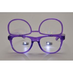 Buy cheap Thicken Lense 3D Fireworks Glasses , Plastic Diffraction Glasses product
