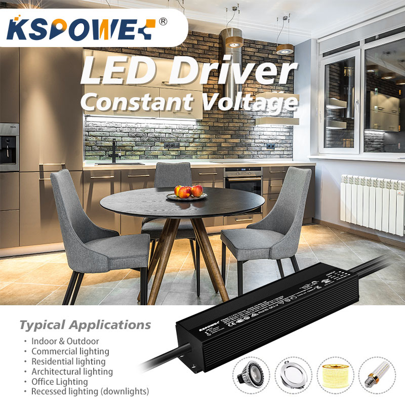Ultra Slim 0-10v LED Dimmer TV Backlight 24v 200W For LED Ceiling Fan And Strip IP67 Rate