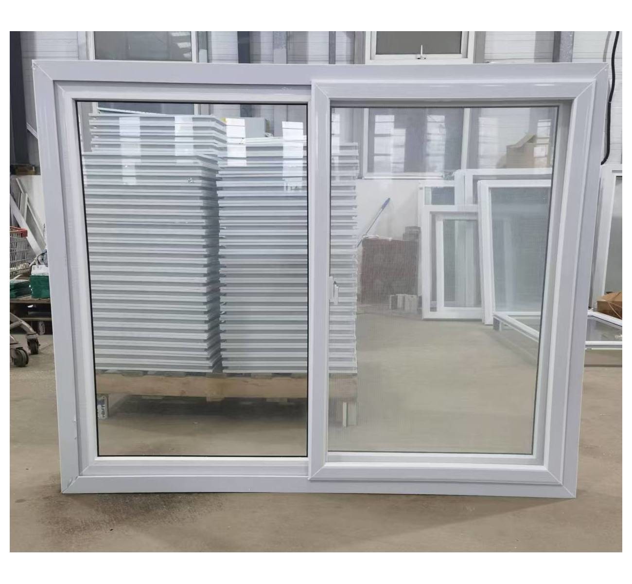 Popular Pvc White Color Upvc Sliding Windows For Home Building