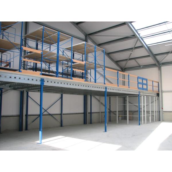 Highly Engineered Customizable Mezzanine Flooring Storage Rack