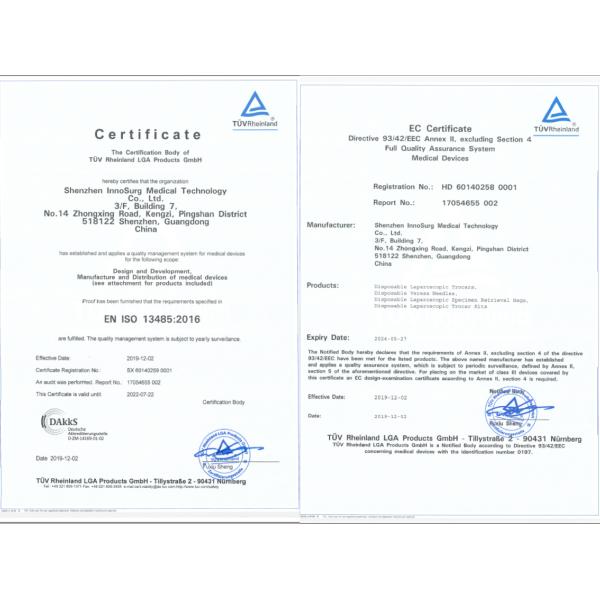 12mm Endoscopic Laparoscopic Optical Trocar Disposable Visible Trocar