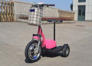 China Hand Brake 350w Electric Moped Bike 25 Km/H With Permanent Magnet Brushed DC Motor on sale
