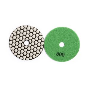 China 4 Diamond Sanding Pads Dry Polishing Pad For Concrete on sale