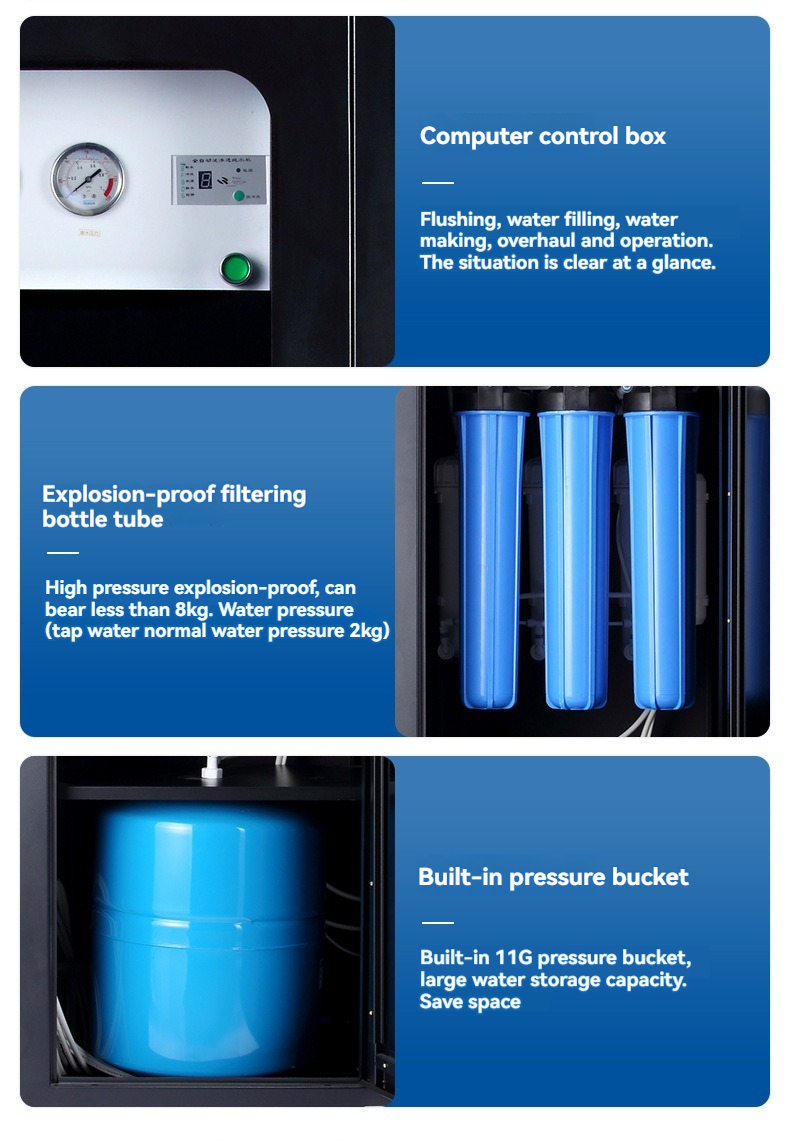 Small Factory RO Water Treatment Equipment Groundwater Reverse Osmosis Machine