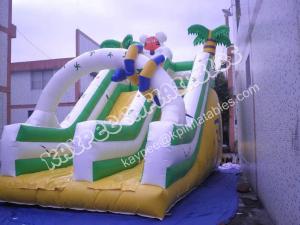 Buy cheap Hot Inflatable Jungle slide, ,Inflatable Tiger slide,standard slide product
