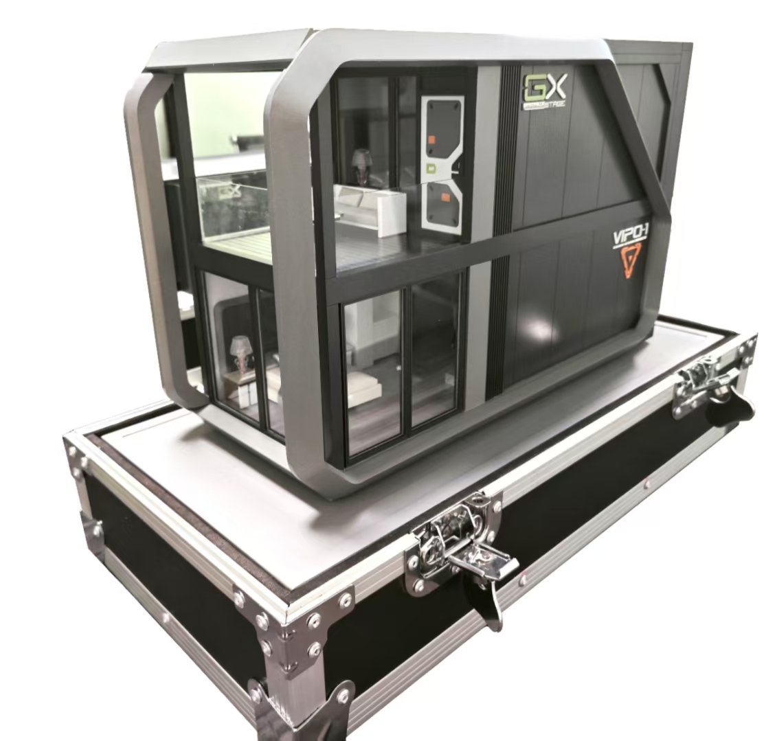 1:20 Capsule House Architectural Models LED Lighting Architectural Physical Model