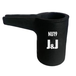 Buy cheap Heat Resistant SiC Graphite Crucible With Pouring Nozzle product