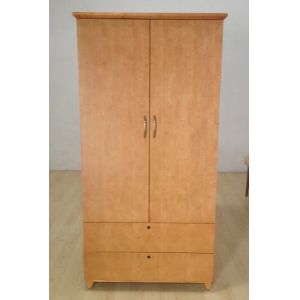 China Wooden hotel furniture wardrobe/closet/Armoire WD-0001 on sale