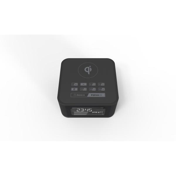Dual Alarm Radio Dab Bluetooth Clock DAB Radio With Rechargeable Battery Pack