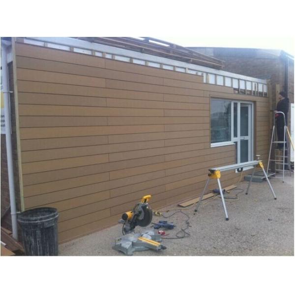 117 X 14MM Graphic WPC Wall Panel Wpc Outdoor Wall Cladding