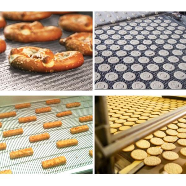 Biscuit Baking Oven 304 Stainless Steel Compound Conveyor Wire Mesh Belt
