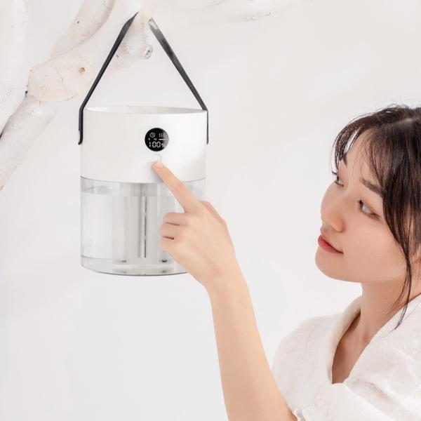 4000mAh 2L Smart Portable Rechargeable Humidifier Air Purifier Mini Usb