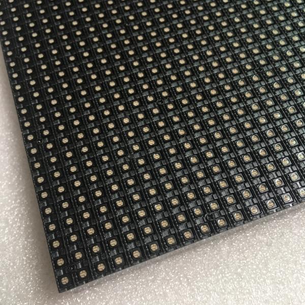 External Internal Smd LED Display Module , Black Led Hub75 LED Module Screen