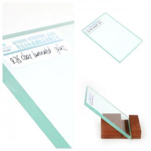 Buy cheap 4+4mm Clear Impact Resistant Laminated Glass High Safety Customized Size product