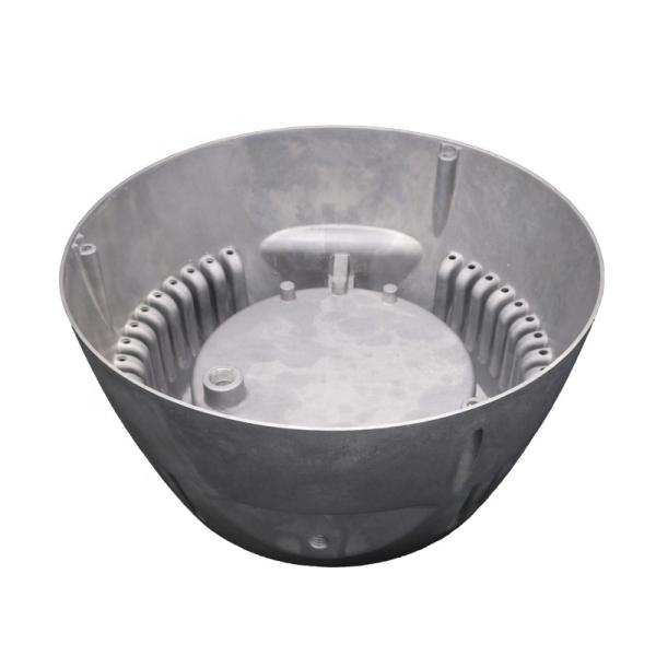 Cold Forging Cast Aluminum Heat Sink Easily Electrically Grounded