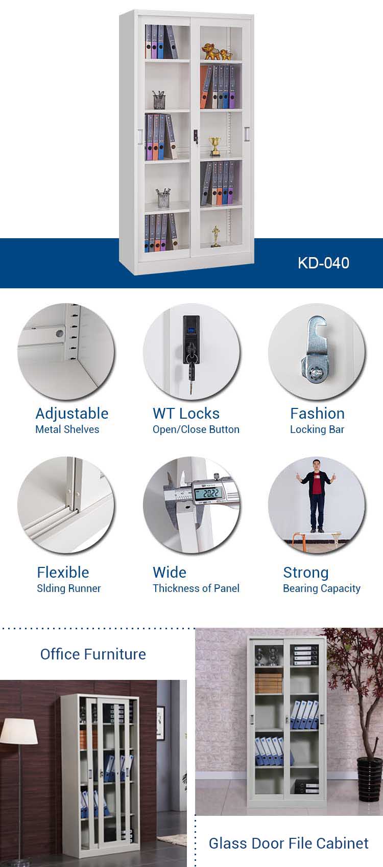 0.208 CBM Electrostatic Powder Coating Steel Filing Cabinet
