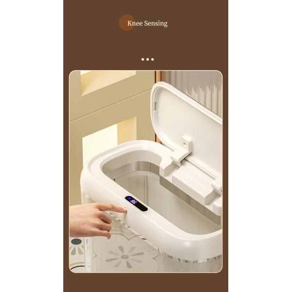 Mopup Touchless Bathroom Trash Can 3.5 Galon Smart Waste Bin Sensor Aroma Therapy