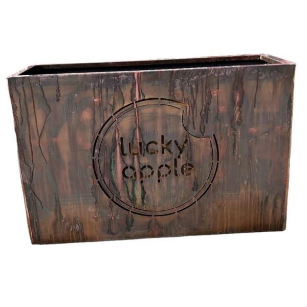 Ourtside steel flower pots planters long and big