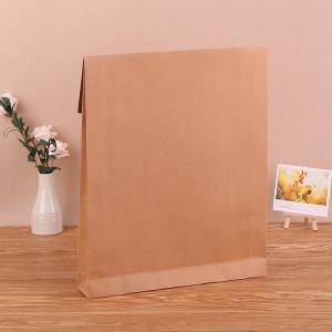 Biodegradable Blank Kraft Paper Bag With Gravure Printing Surface