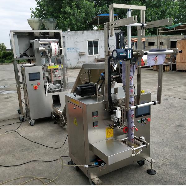 Nylon Triangle Tea Bag Sealing Machine , 220V Tea Powder Packing Machine